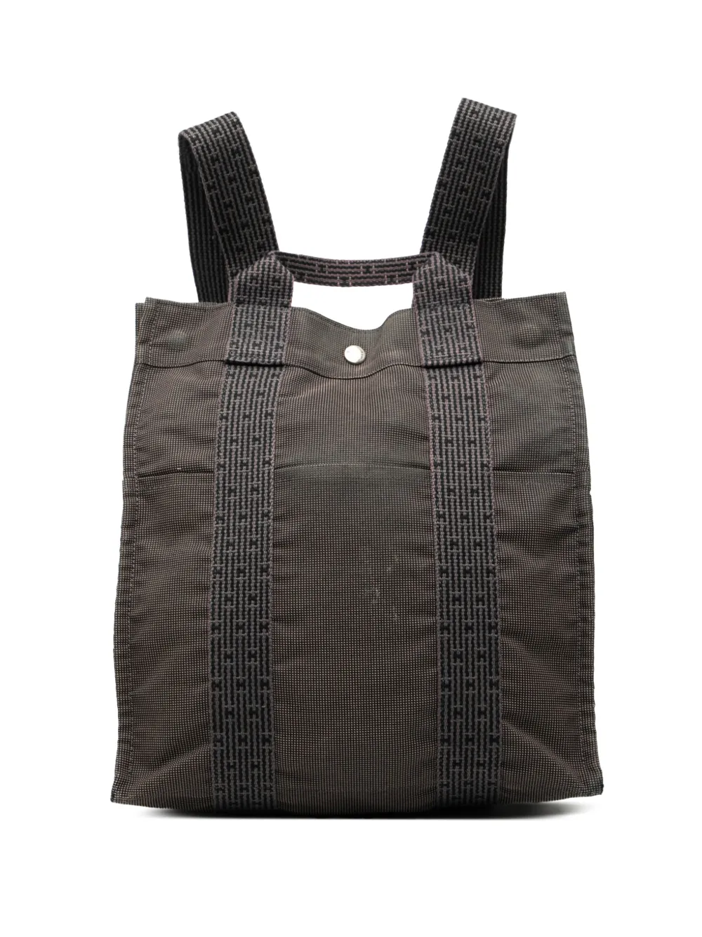 Hermès Pre-Owned 1990-2010 Canvas Herline MM backpack - Grigio