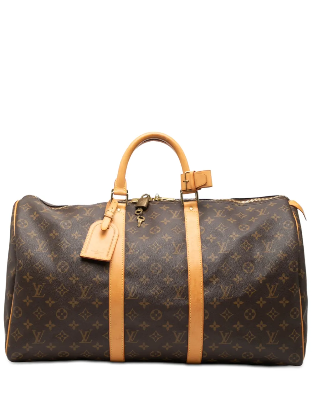 Louis Vuitton Pre-Owned 2007 Monogram Keepall 50 travel bag - Marrone