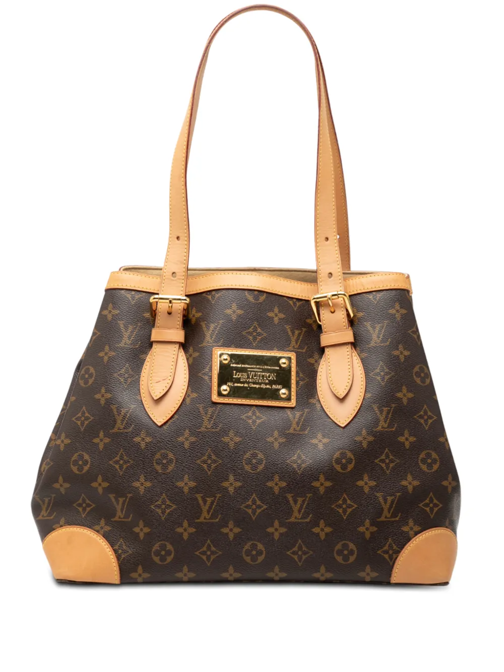 Louis Vuitton Pre-Owned 2009 Monogram Hampstead MM tote bag - Marrone