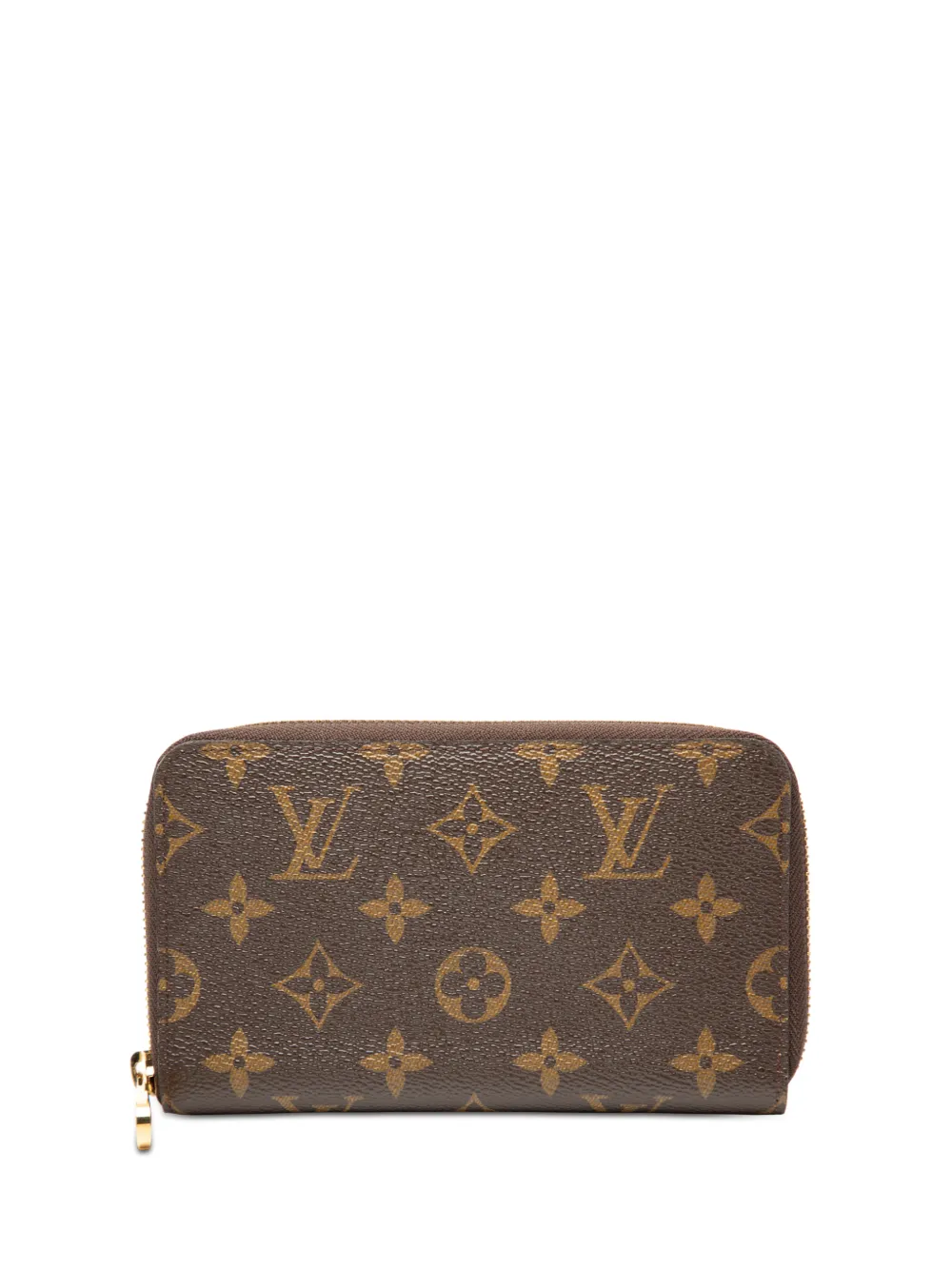 Louis Vuitton Pre-Owned 2012 Monogram Zippy Compact Wallet long wallets - Marrone