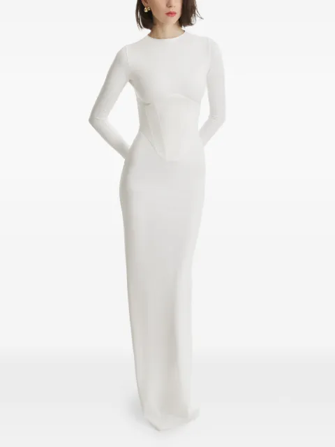 2310 STUDIO corset maxi dress