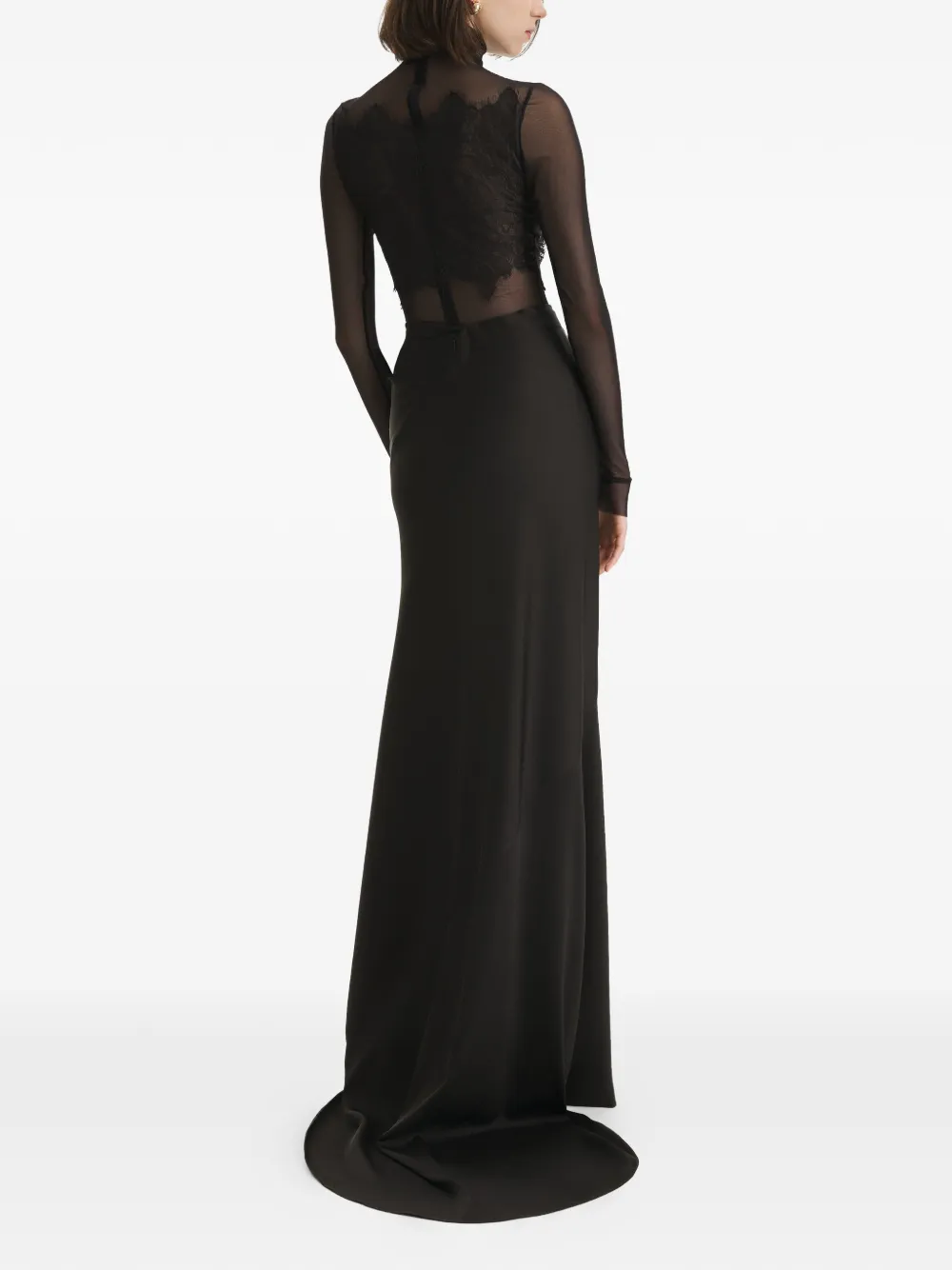  2310 Studio Draped Maxi Skirt - Black 