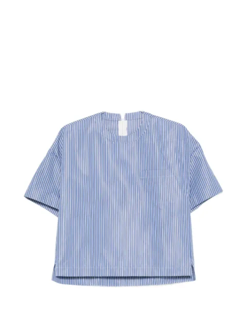 sacai striped shirt