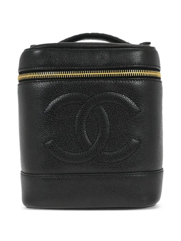 Chanel Pre-owned 1990-2000s Timeless Makeup Bag in Black