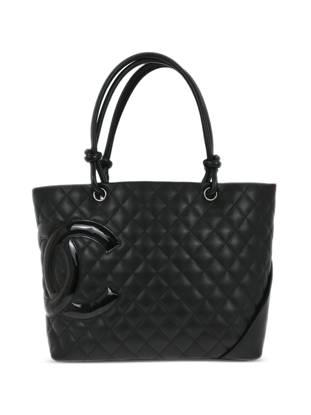 CHANEL Pre-Owned Borsa tote Cambon Ligne trapuntata 2007 - Nero