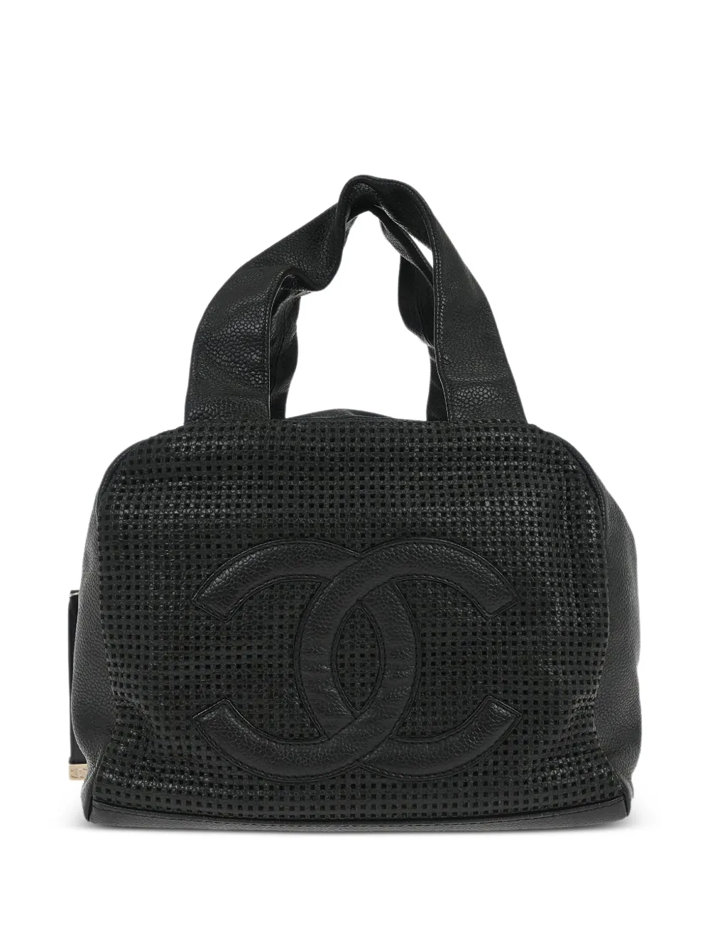 CHANEL Pre-Owned Borsa tote con logo 2005 - Nero