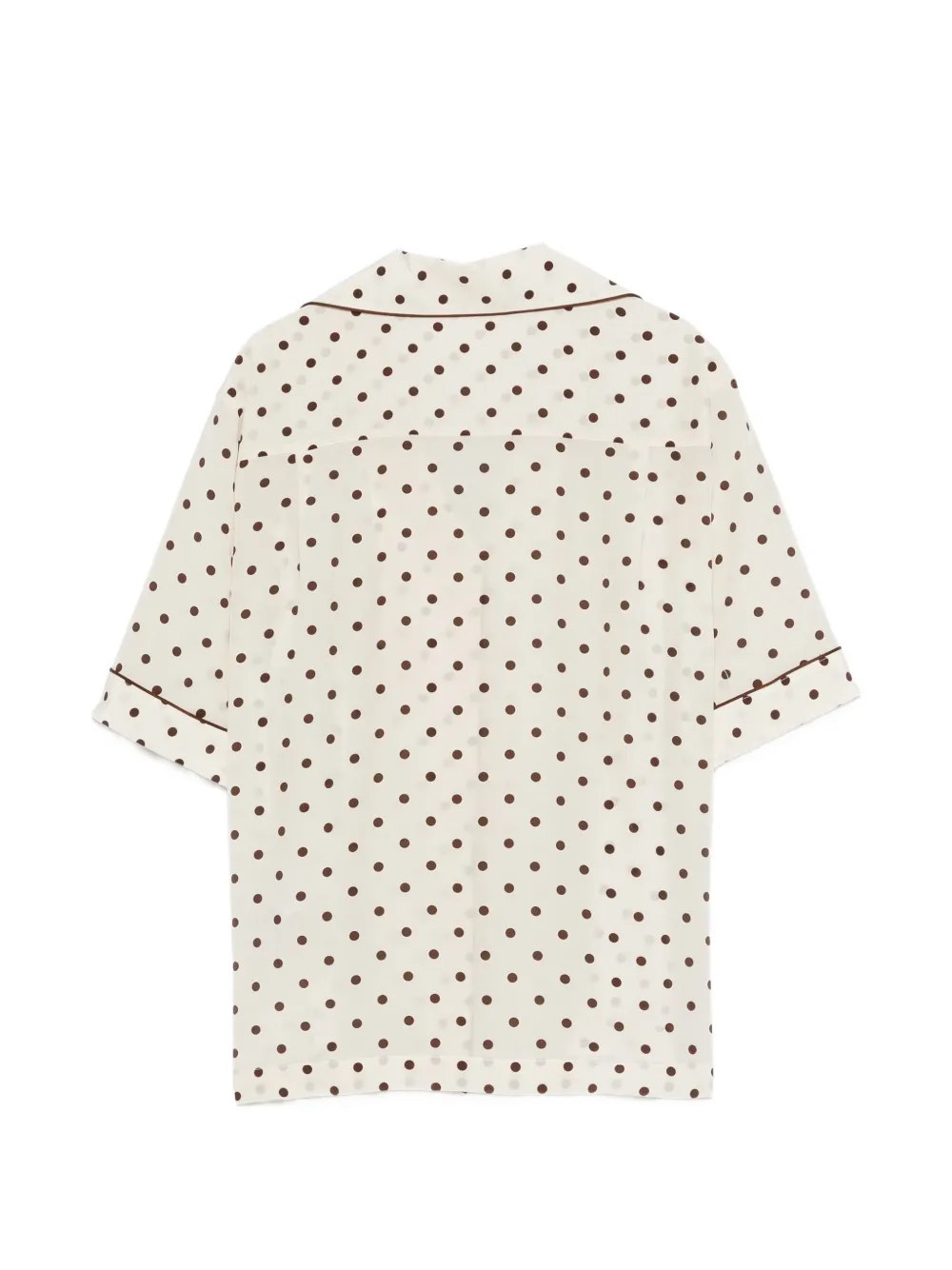  P.a.r.o.s.h. Sbillo Polka-dot Shirt - Neutrals 