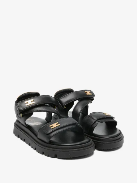 Elisabetta Franchi La Mia Bambina logo-detail sandal
