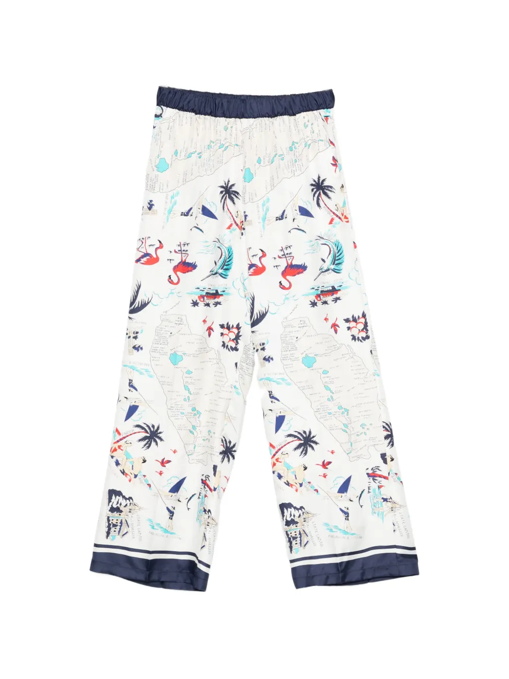 P.A.R.O.S.H. Scard map-print trousers - Toni neutri