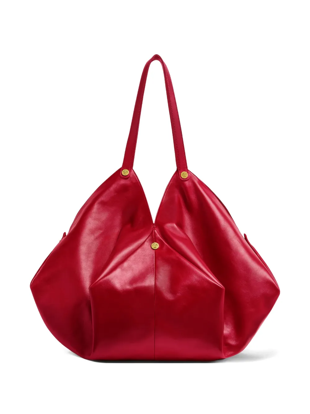 Versace large Protea shoulder bag - Rosso