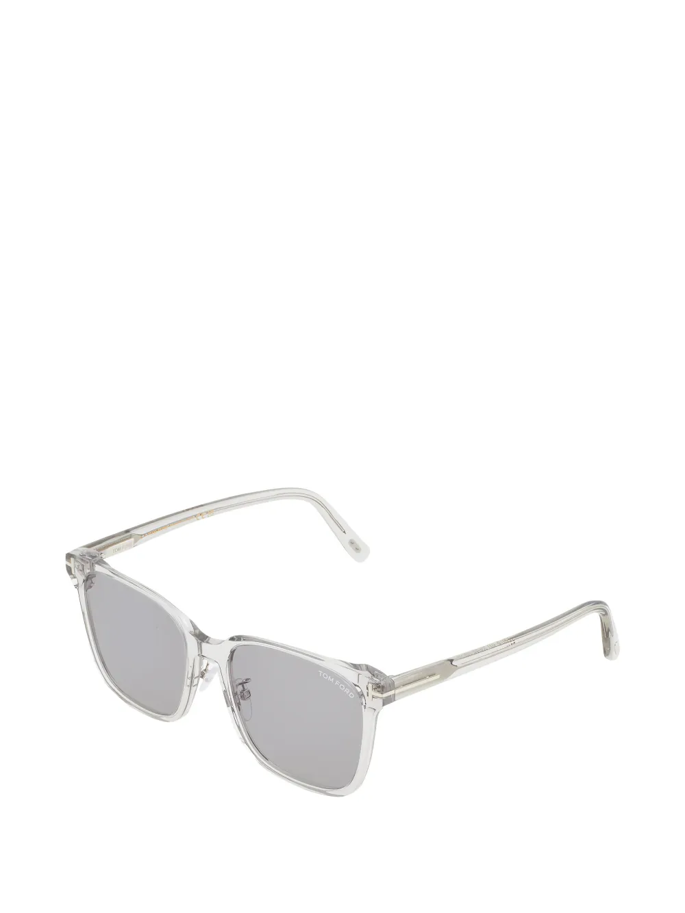 TOM FORD Bril met vierkant montuur Grijs