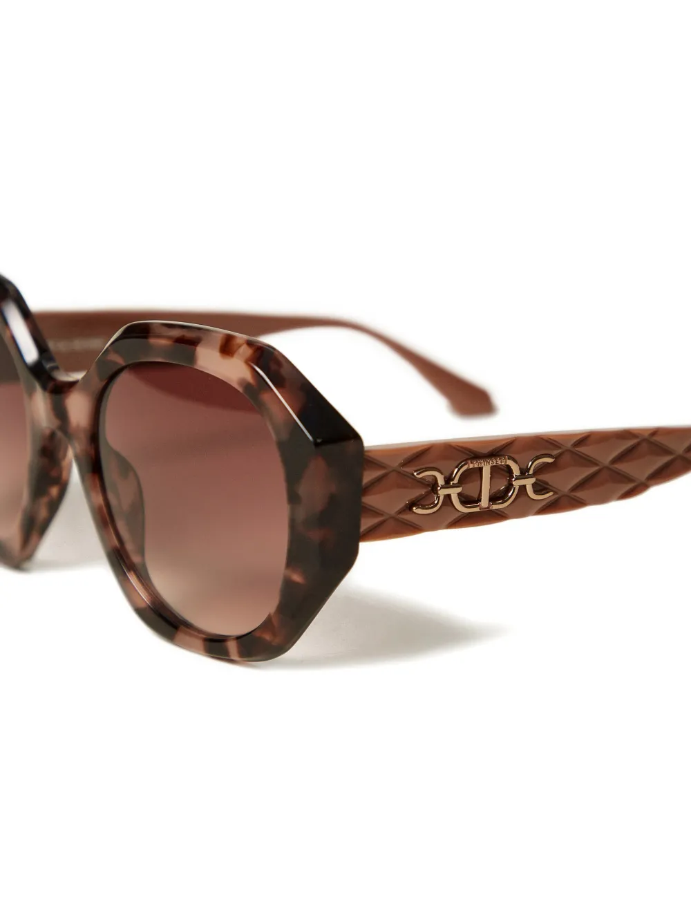  Twinset Geometric Sunglasses - Brown 