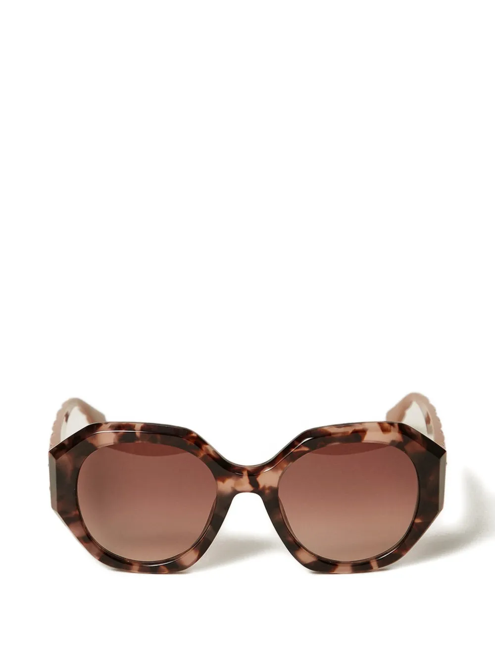 TWINSET geometric sunglasses - Marrone