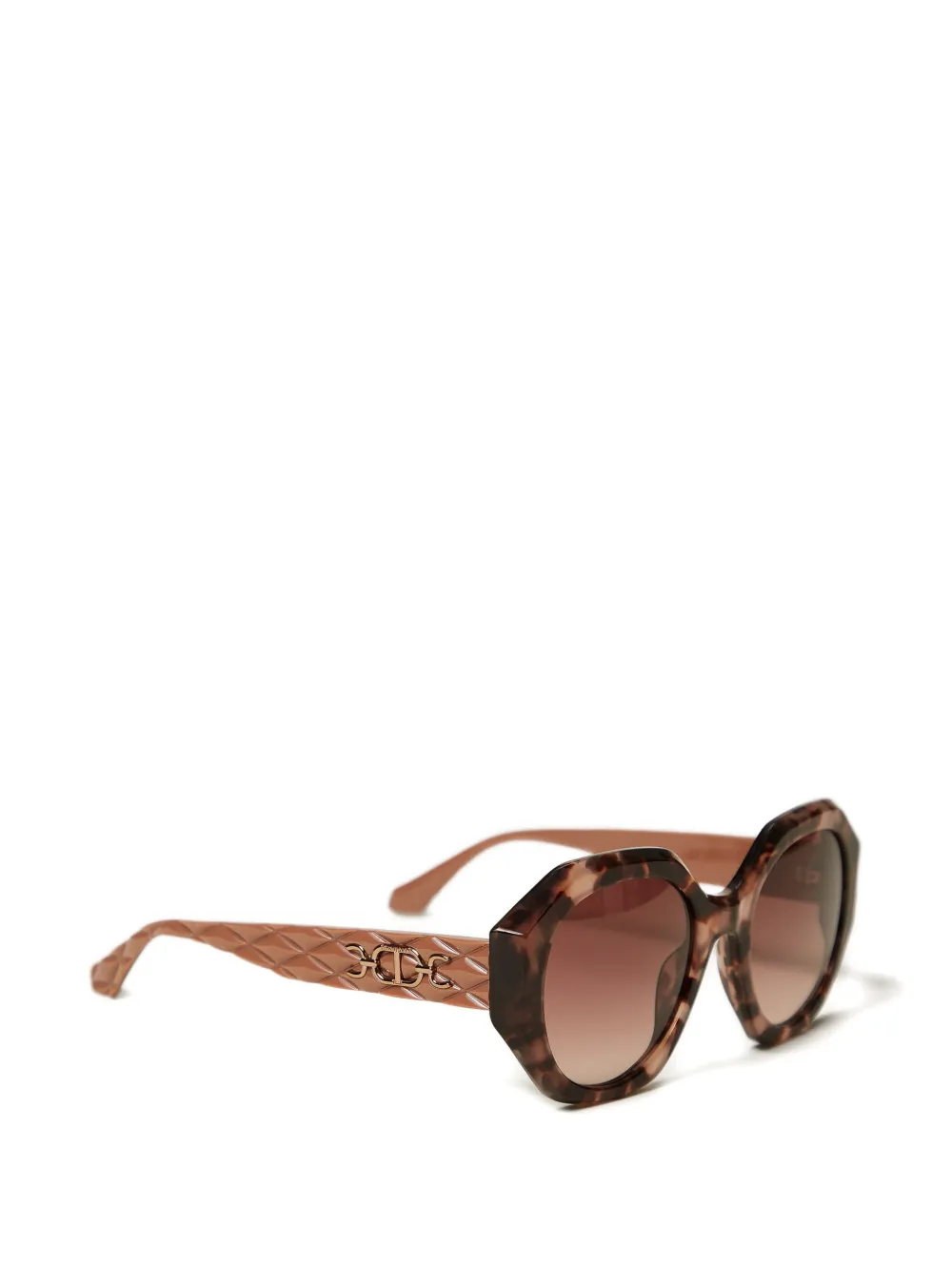  Twinset Geometric Sunglasses - Brown 
