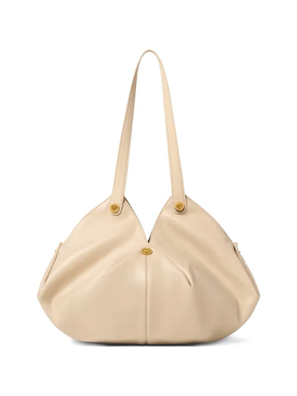 Versace Protea Shoulder Bag in Neutrals
