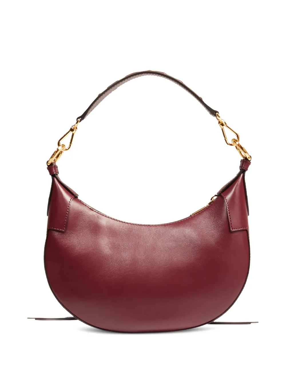  Lancel Logo Zipped Shoulder Bag - Red 