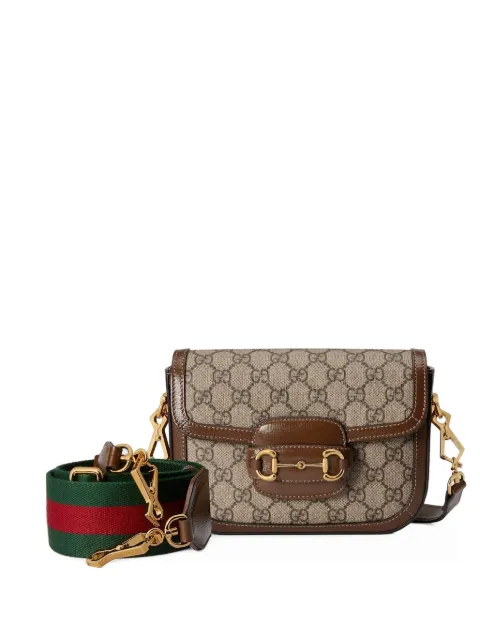 Gucci logo-pattern cross body bag