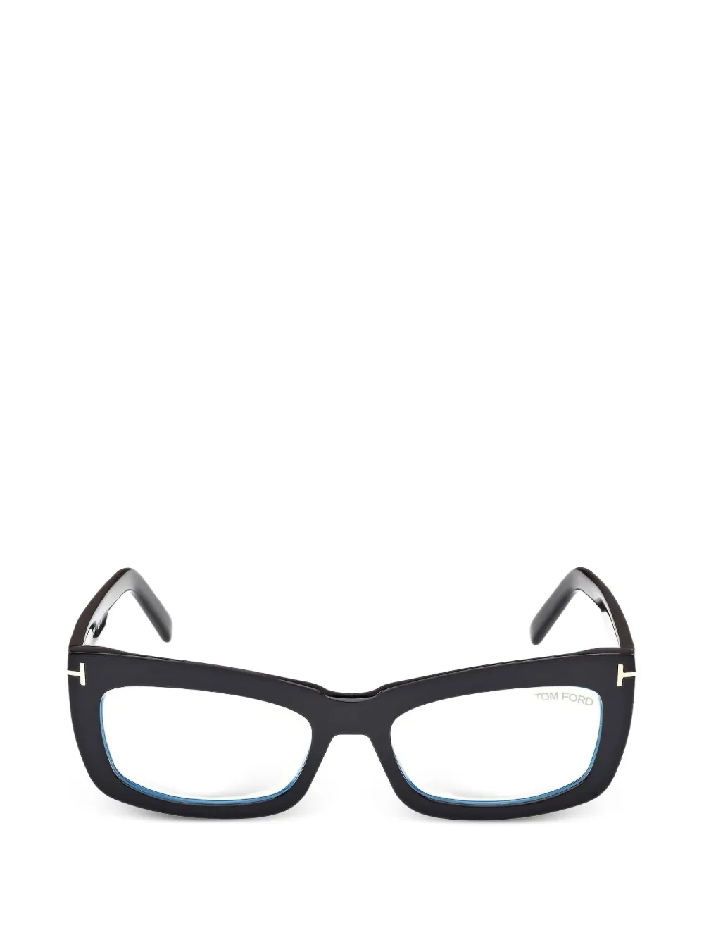 TOM FORD Eyewear rectangle full-rim glasses - Nero