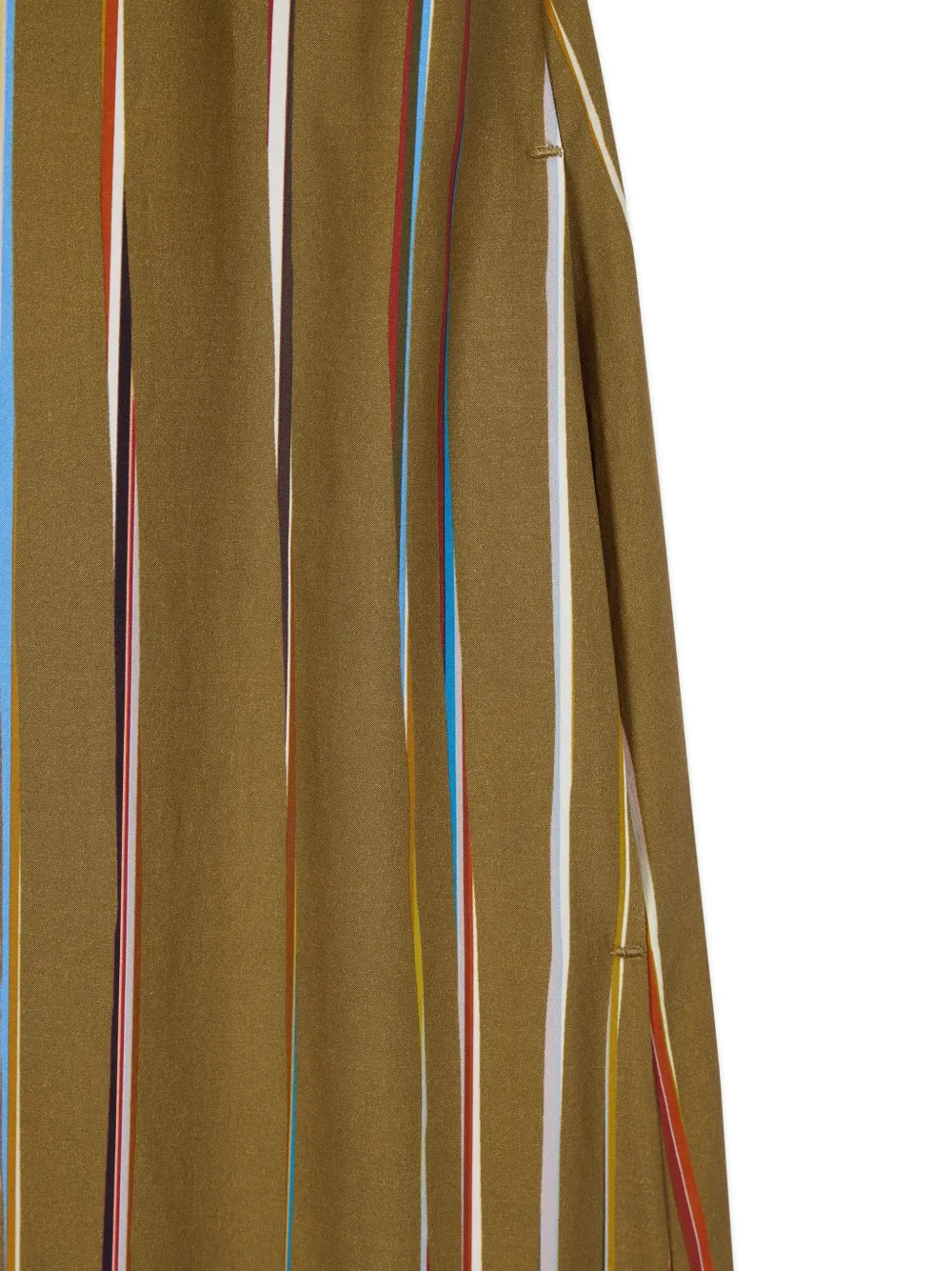  Paul Smith Striped Midi Dress - Green 