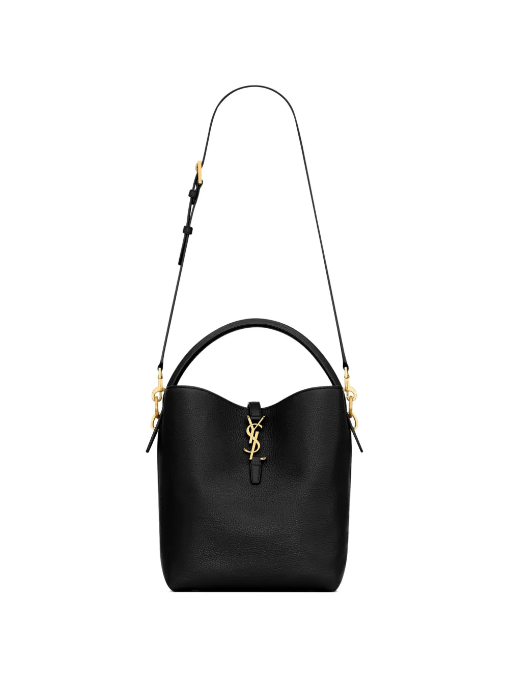 Saint Laurent Le 37 Supple leather tote bag - Black