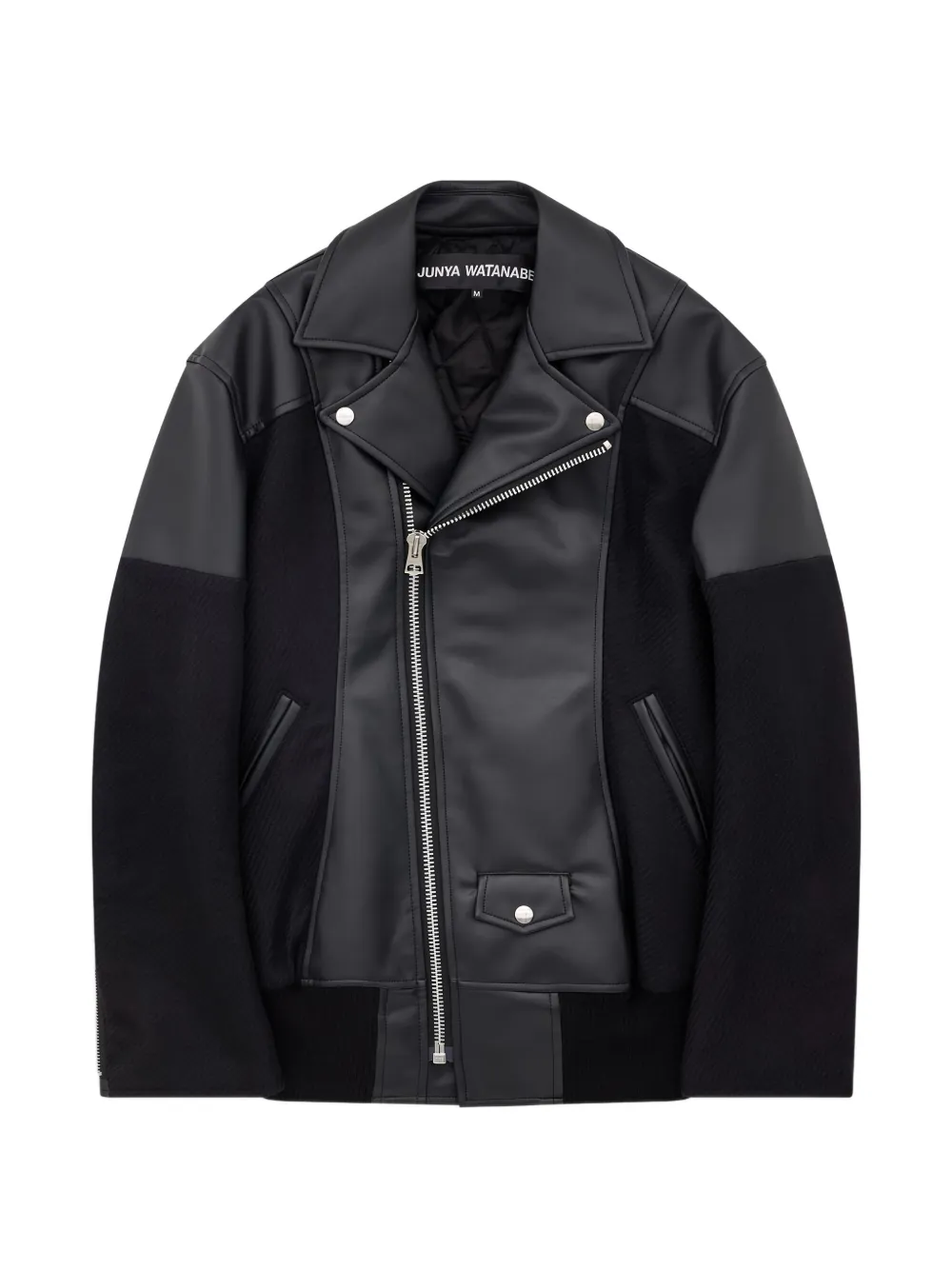 Junya Watanabe panelled jacket - Nero