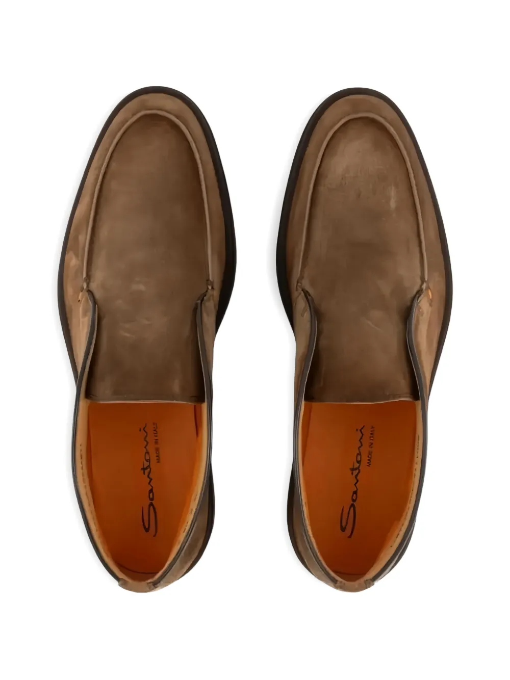 Santoni Desert boots met vlakken Bruin