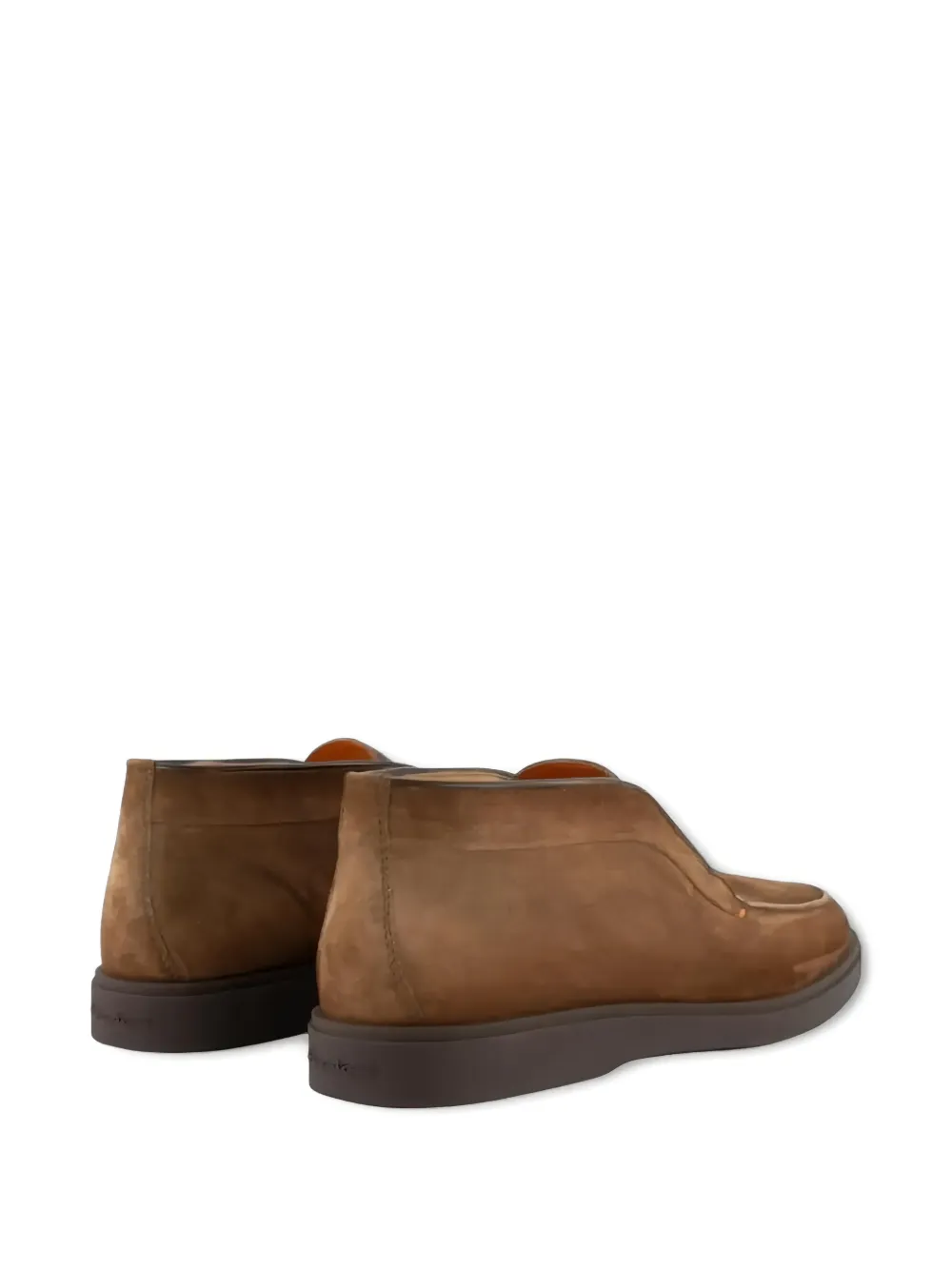 Santoni Desert boots met vlakken Bruin