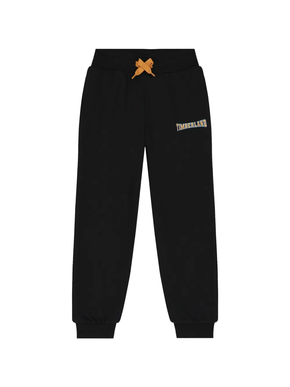 Timberland Kids drawstring logo track pants - Nero