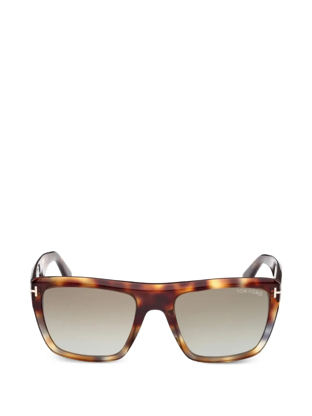 TOM FORD Alberto square-frame sunglasses - Marrone