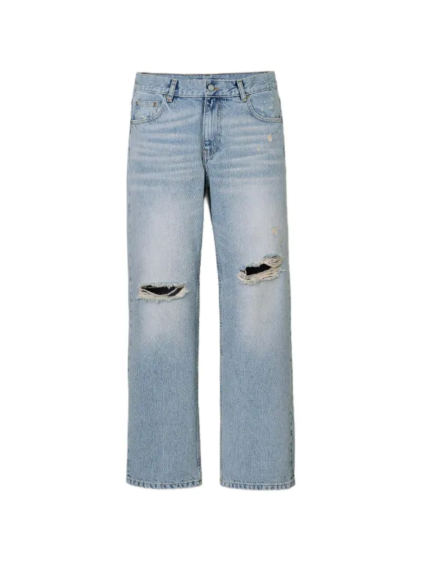 Marc Jacobs The Jean ダメージ ジーンズ | ブルー | FARFETCH JP