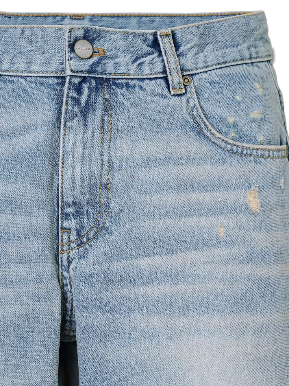 Marc Jacobs The Jean ダメージ ジーンズ | ブルー | FARFETCH JP