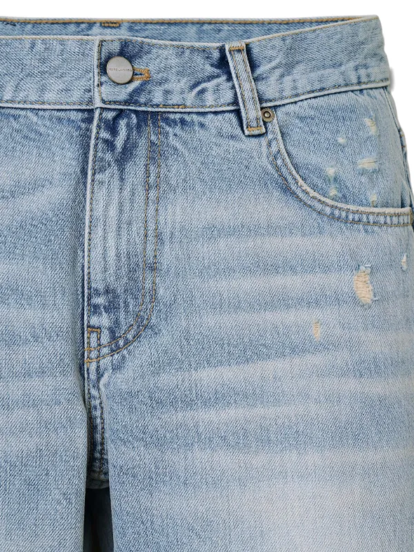 Marc Jacobs The Jean ダメージ ジーンズ | ブルー | FARFETCH JP