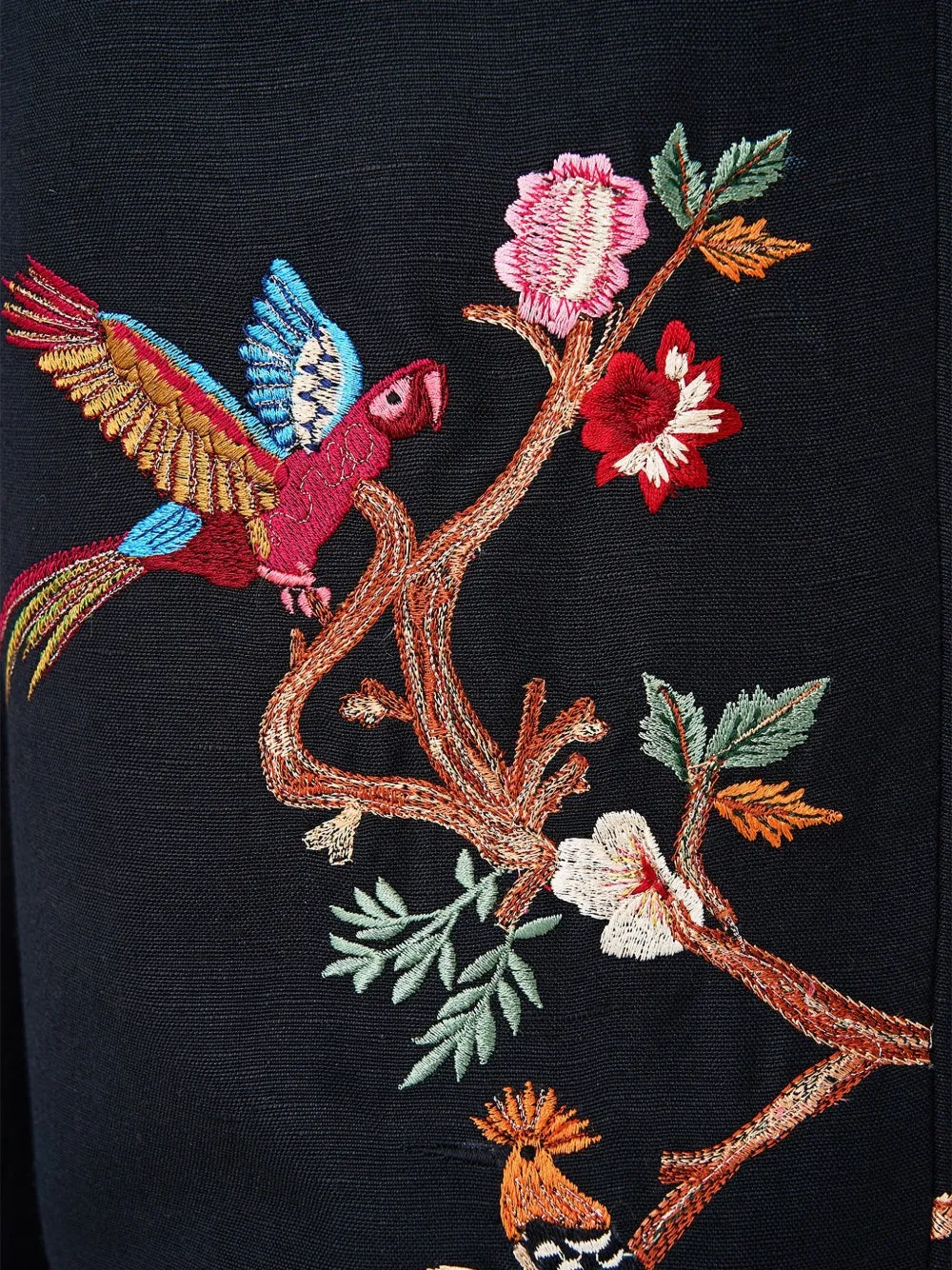 Embroidered Tailored Lounge Trousers
