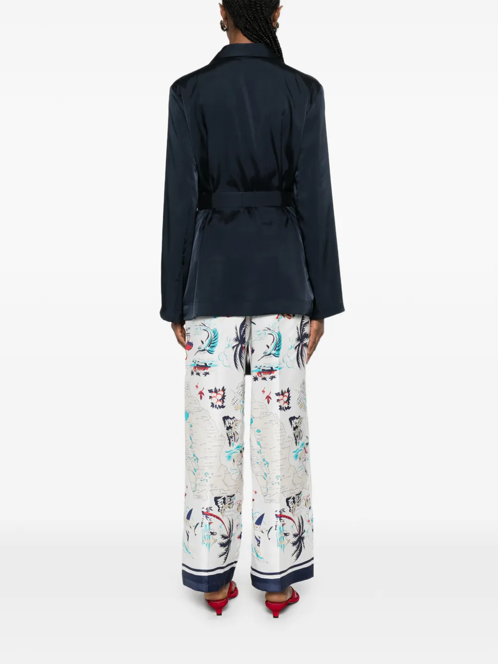 Paky Tie-Waist Blazer