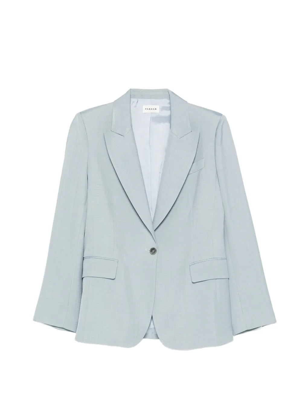 P.A.R.O.S.H. notched single-breasted blazer - Blu