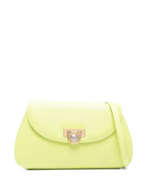 う*ん様 versace pre-owned 1990s レザーハンドバッグ Versace Pre-Owned 1990s レザー ハンドバッグ | グリーン | FARFETCH JP