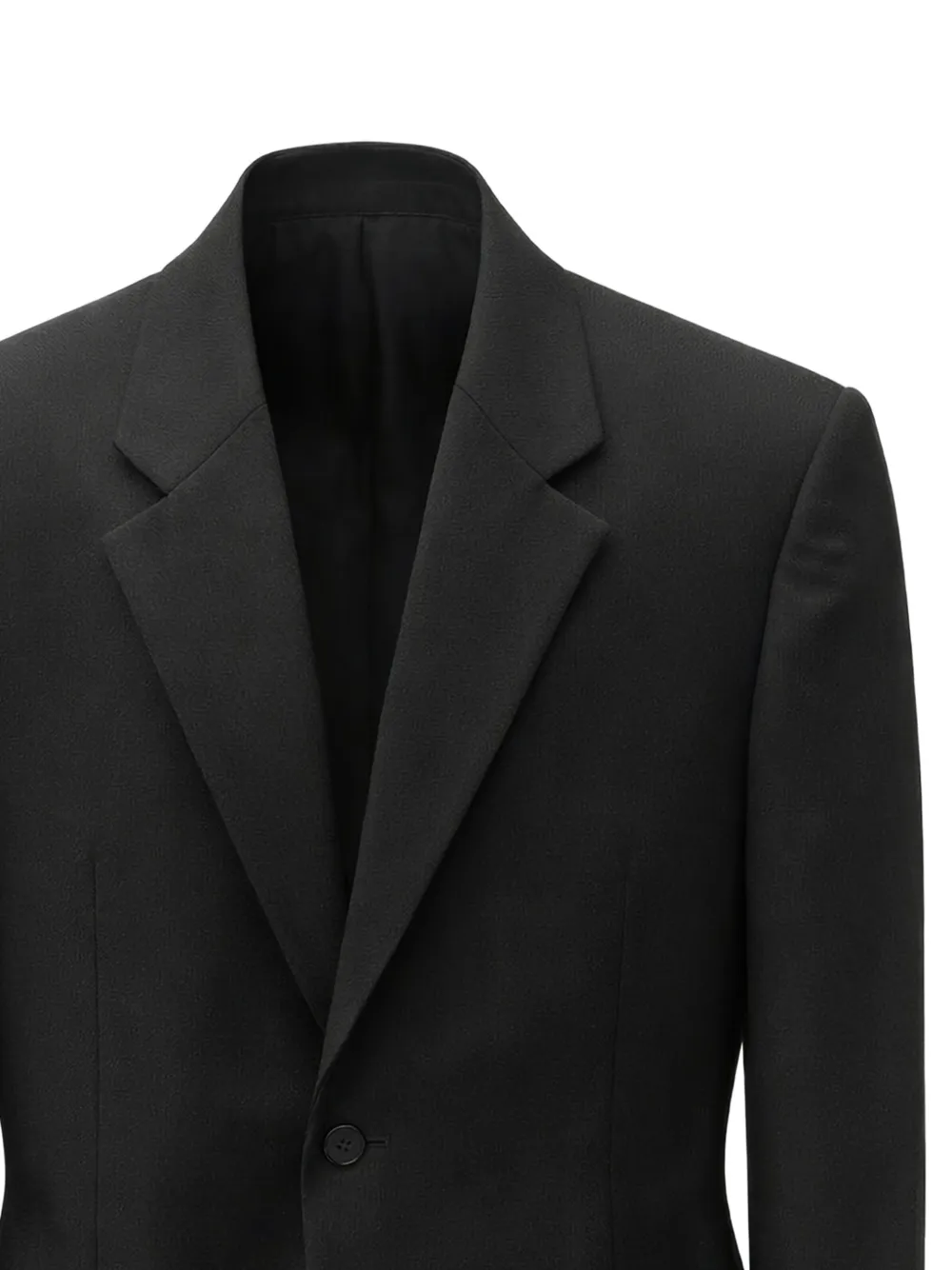  Balenciaga Two-button Tuxedo Jacket - Black 
