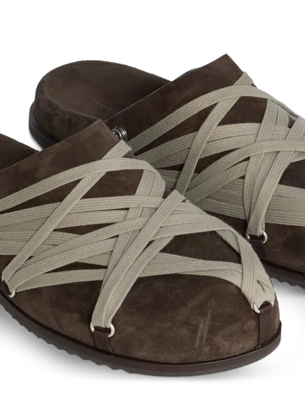 Rick Owens Megalace sandalen Grijs