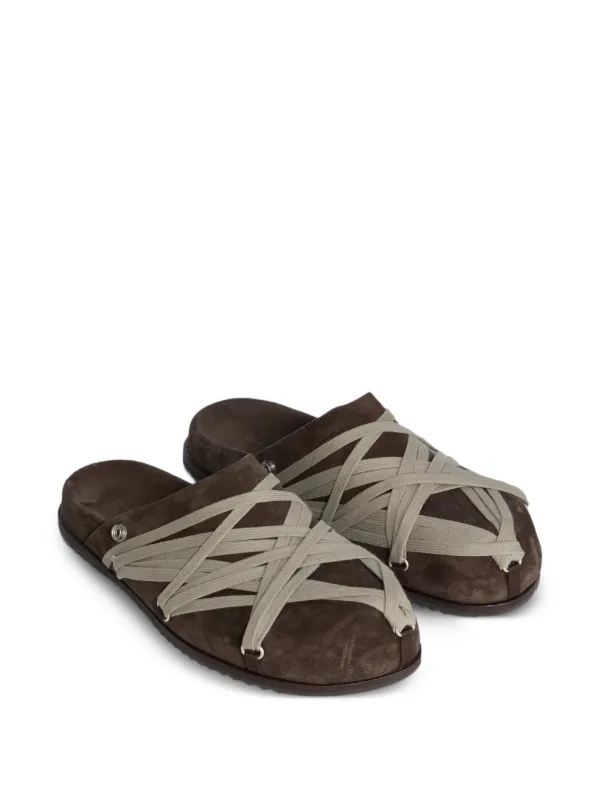 Rick Owens Megalace® Sandals in Grey