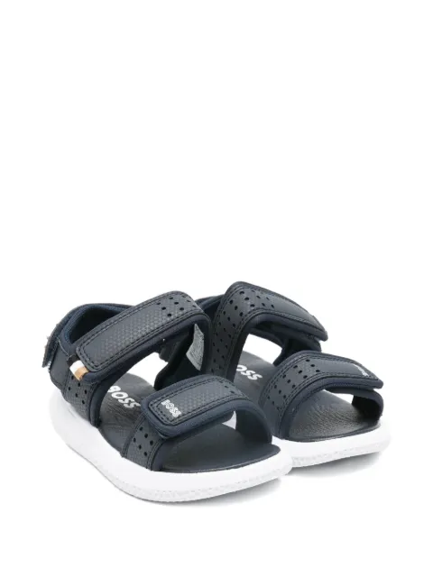 BOSS Kidswear logo-print sandals
