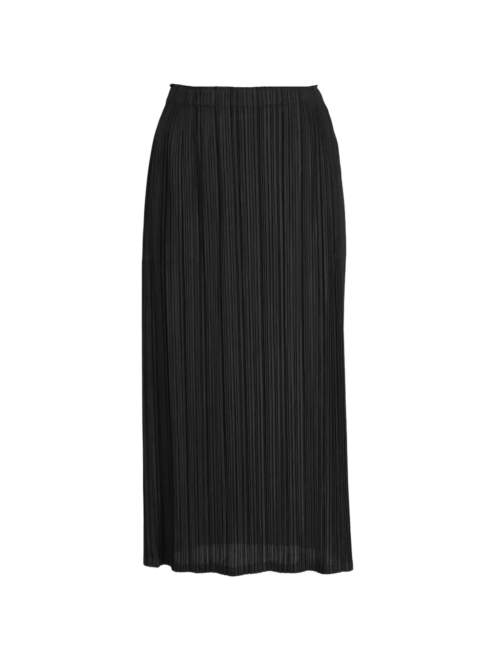 Issey Miyake Pre-Owned pleats elasticated skirt - Nero