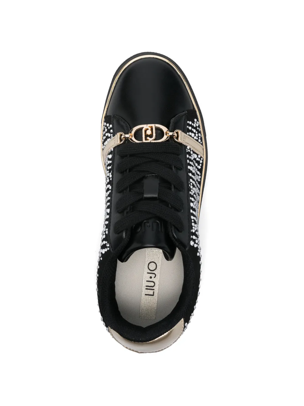 LIU JO Sneakers met verfraaid detail Zwart