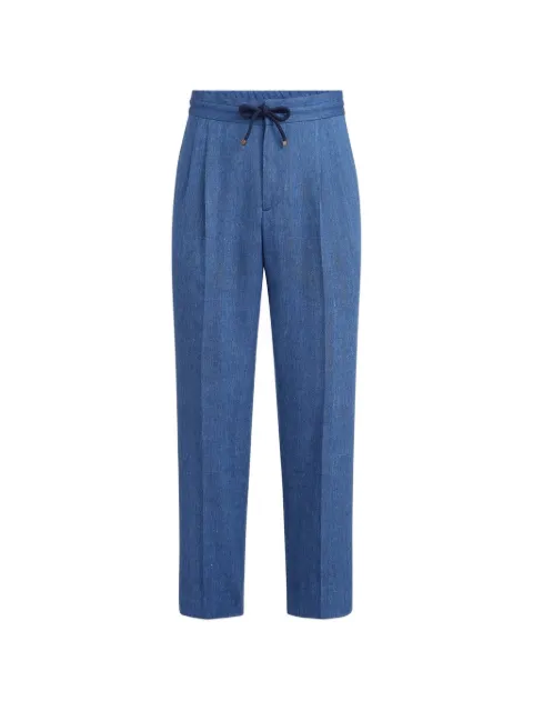 Brunello Cucinelli Bundfaltenhose mit Kordelzug