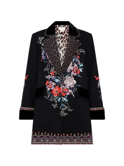 Camilla abrigo con diseño floral