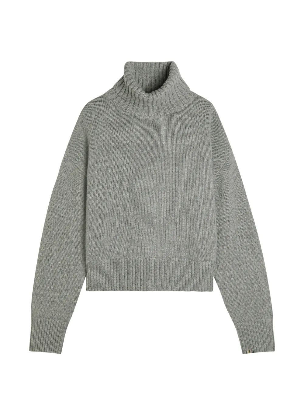 extreme cashmere roll-neck sweater - Grigio