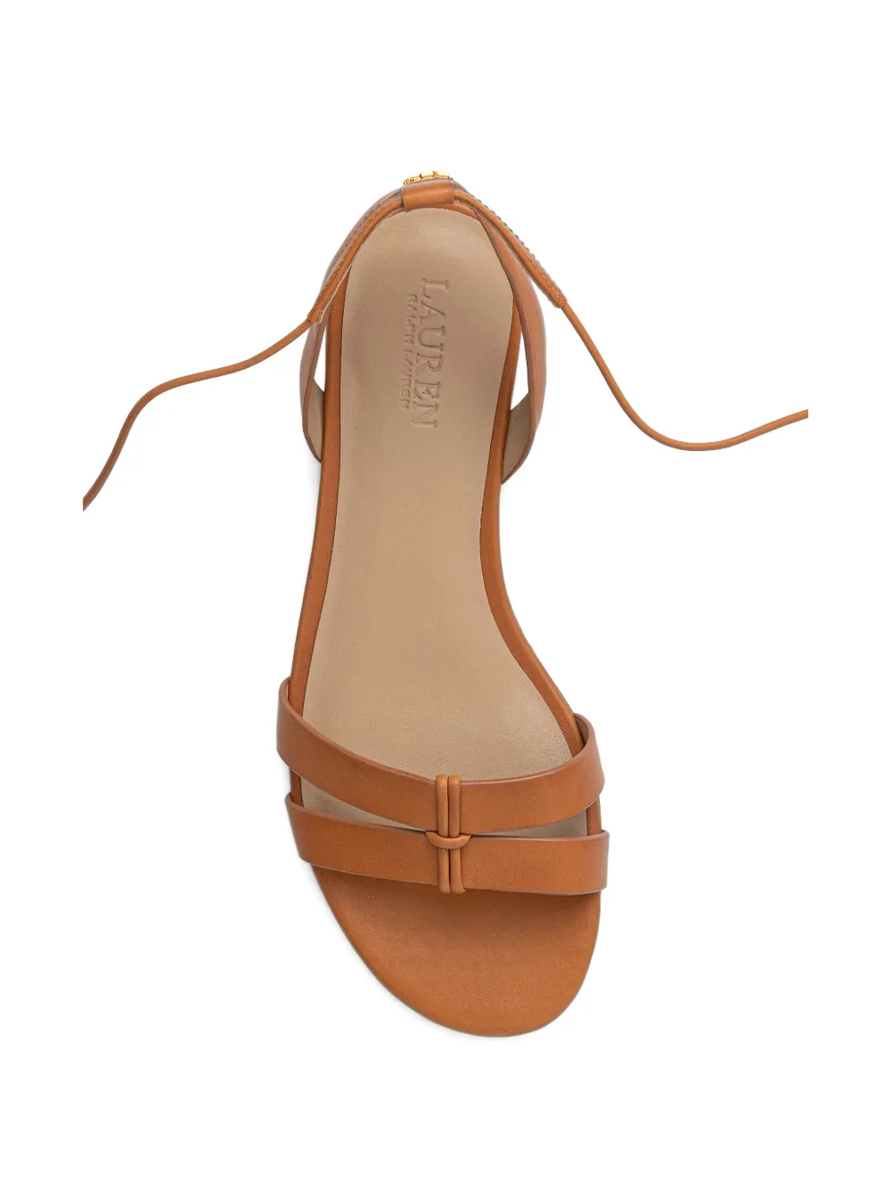 Polo Ralph Lauren Geknoopte sandalen met bandjes Beige