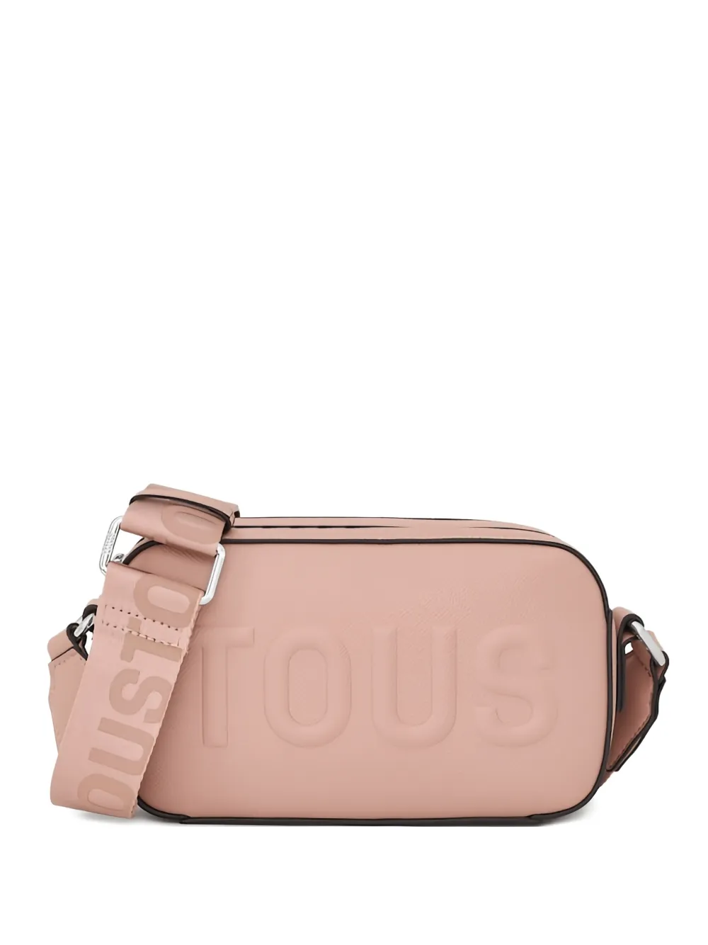 TOUS embossed-logo cross body bag - Rosa