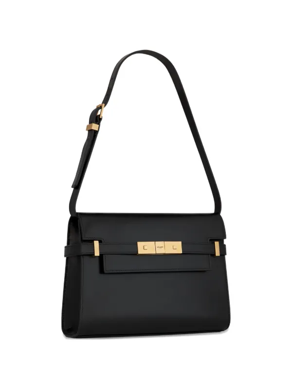Saint Laurent マンハッタン ハンドバッグ S | ブラック | FARFETCH JP