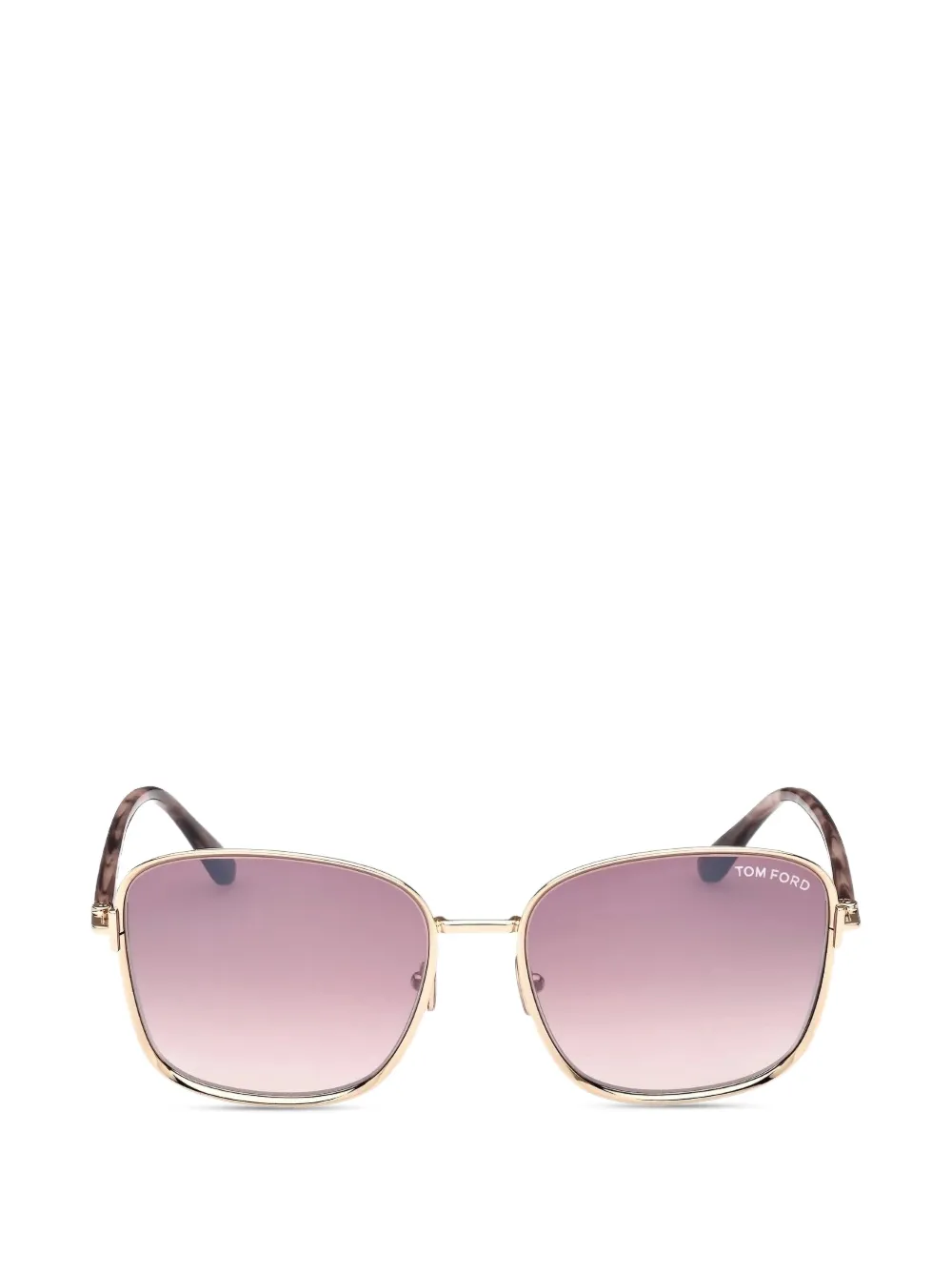 TOM FORD square full rim sunglasses - Oro