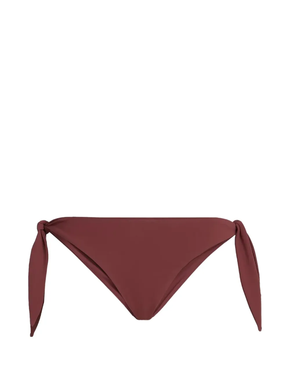Brunello Cucinelli tie-side bikini bottom - Marrone